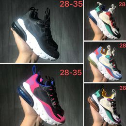 Nike Air Max 270 React Bauhaus React Damen Herren Kinder Laufschuhe OPTICAL HYPER JADE ROSA GRAU ORANGE HUES Summit Weiß Kindertrainer Sportschuhe Großhandel Nike Air Max 270 2019 Desinger React BAUHAUS Laufschuhe Für Herren BAUHAUS OPTICAL Weiß Outdoor Herren Turnschuhe Sport Sneakers Kissen
