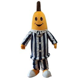 2019 Factory direct sale Bananas In Pyjamas Mascot Costumes Banana costumes for Halloween party event