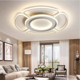 Modern Led Ceiling Lamp Remote Control Light Surface Mounted Dimmable Ceiling Light for Kitchen Lamp Living Room Bedroom Light Fixtures