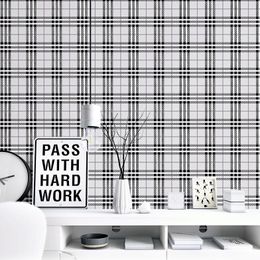 New nordic Beautiful Geometric Wallpaper Roll black and white Colorful Wallpapers for Kids Room Nordic Living Walls Papel
