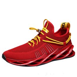 Fashion brand lace cool HOT style1 Simple colorful Black Red white Breathable gold casual Shoes Men soft Sports trainer Sneakers 36-44
