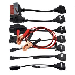 Car Diagnostic cables OBD2 OBDII TCS cables full set cable for TCS PRO Car connect for bmw 20pin cable mb 38pin connector