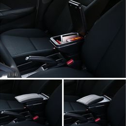 Car Organiser Auto Armrest Latch Cover Box Centre Console Storage Boxs Cup Holder Ashtray USB Charging Universal Car Accessories