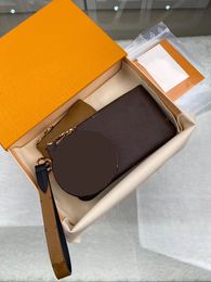 Brieftasche PU-Leder 3 teile / satz 2020 Neue Mode Frauen Brieftasche Münze Geldbörsen Brief Blume Kartenhalter Clutch Taschen Frauen Hohe Qualität