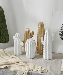 Ins creative Nordic home interior room bedroom cactus ornament decoration office decoration small furnishings