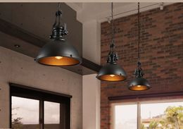 Industrial retro wrought iron chandelier cafe bar restaurant restaurant clubhouse corridor clothing store pendant lamp lw51524py