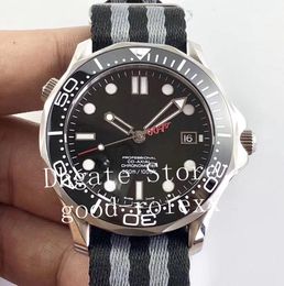 Orologio automatico da uomo in edizione limitata Miyota 9015 TW Factory Orologio da uomo Specialità 007 James Bond Commanders Nato Fabric Nylon Eta Ocean Watches