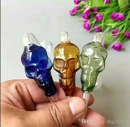 Glass skull bone s pot Wholesale Glass bongs Oil Burner Glass Pipes Water Pipe Oil Rigs, Oil.