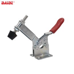 GH-201-B M6 Screw 142mm Fast Locking Level Fastener Hand Tool Universal Quick Clip Vertical Fixture Horizontal Clamp 30pcs