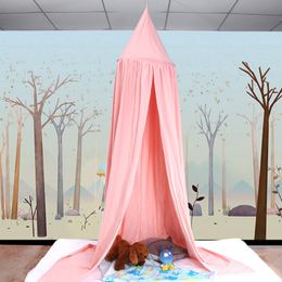 Cotton Dome Mosquito Net Princess Kids Baby Insect Bed Canopy Netting Round Mosquito Nets Curtain for Bedding