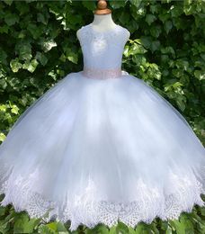 Sweety beach boho Knee-length A-line Flower Girl Dresses for wedding lace cape sleeve champagne Kids Communion Dress Birthday Wear Gowns