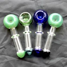 5 Inch Colored Pyrex Glass Oil Burner Smoking Pipes Dab Accessories IN STOCK