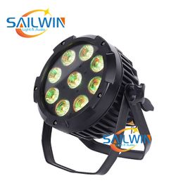 wholesale factory supply wedding party 9*18W 6IN1 RGBAW UV BATTERY POWERED wireless stage LED PAR can LIGHT