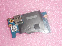 FOR GENUINE DELL XPS 13 9360 USB SD Card READER POWER BUTTON BOARD 4F73T 04F73T LS-D841P