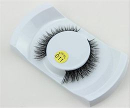 100% 3D Mink Makeup Cross False Eyelashes Eye Lashes Extension Handmade nature eyelashes 15 styles for choose also have magnetic eyelash Hot