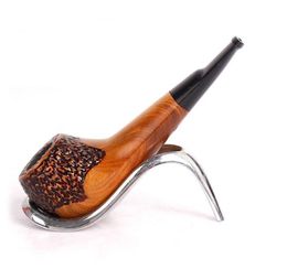 Spot wholesale supply of Green Sandalwood pipe, solid wood hand pipe and tobacco fittings