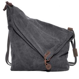 Designer-Canvas Women Messenger Bag Casual Men Handbag Crazy Horse Leather Vintage Women's Shoulder Bags Travel Sac A Main Femme