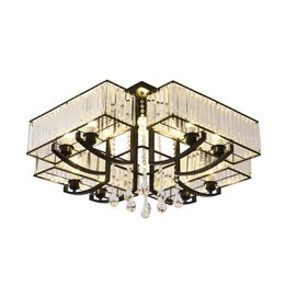 Shop Modern Rectangular Crystal Ceiling Lighting Uk Modern