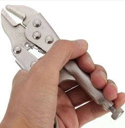 5 Inch Welding Plier Tool Straight Jaw Locking Locking Mole Plier Vice Grips 14cm Chrome-Nickel Steel Adjustable Tighten Clamp