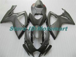 ABS Fairing set for SUZUKI GSXR600 750 2006 2007 GSXR 600 GSXR 750 K6 06 07 gray Fairing gs kit+7 gifts Sp159