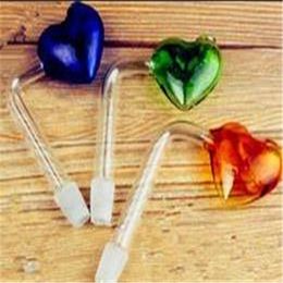 Hookah accessories pan right heart Wholesale Bongs Oil Burner Pipes Water Pipes Glass Pipe Oil Rigs Smoking