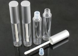 High Quality 50pcs/lot 10ml Plastic Lip Gloss Tube Lipstick Tube with Leakproof Inner Sample Cosmetic Container DIY