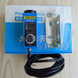 ultrasonic switch UK - BZJ-411 ( Green Light) Color Code Sensor Bag Making Machine Photoelectric Sensor 10-30VDC