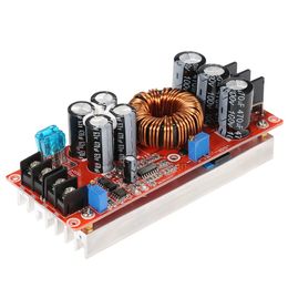 Freeshipping 1200W High Power DC-DC Converter Boost Step-up Power Supply Module 20A IN 8-60V OUT 12-80V Adjustable