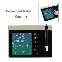Digital Microblading Machine Pen Portable Electric Permanent Makeup Machine Tools Supplies Rotary Tattoo Machines Gun for Eyebrow/Lip/Eyeliner