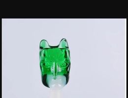 Green glass adapter , Wholesale Glass bongs Oil Burner Glass Pipes Water Pipe Oil Rigs Smoking Free Shipping