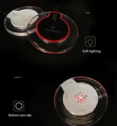 K9 Universa Wireless Charger For Apple iPhone x 8 8Plus Android Samsung S8 S8+ Note8 Mobile Phone QI Wholesale Free Shipping