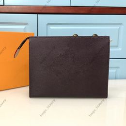 Women Clutch Bag Fashion Print Party Handbag Genuine Leather Wallet Cosmetic bags Serial Men Travel Washing up Purse