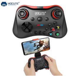 console phone UK - Mocute 056 Bluetooth Wireless Gamepad Android IOS Phone Game Console PC TV Box Joystick VR Controller Mobile Joypad For GB CF Pubg Games