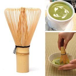 Matcha Whisk Green Tea Powder Brush Bamboo Japanese 80 Prong Natural Professional Chasen Teaware Tool Kitchen Accessories
