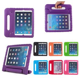EVA Foam Handle Kids Children Stand Case For Apple Ipad MINI 2 3 4 Air 2018 9.7 Shockproof Cover Tablet Case