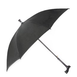 Umbrella Crutches Anti-slip Elderly Long Handle UV Protection Windproof Umbrella Women Men Sunny Rainy Umbrellas Customized Gift DH1000