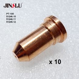 10 Pieces Fit FUBAG P100 Plasma Cutting Torch Consumables 51246 PT100 IPT-100 Tip Nozzle