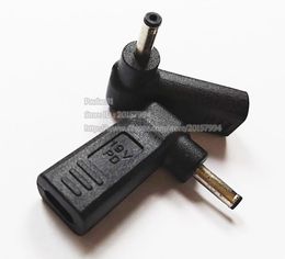 Connectors, 90 degree Angled PD 19V Type C Female to DC 4.0*1.35mm Male plug Adapter Connector/2pcs