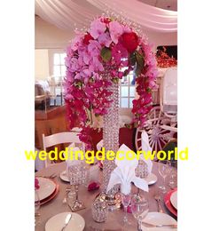 New style Round wedding Arches Backdrop for Wedding Flower Stand New Crystal Centrepiece for wedding table decor1116