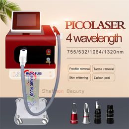 2021 Best Sellers Picosecond ND Yag Laser Tattoo Removal Machine With Picosecond Laser Pen Pore Remover Face Lift Pigment Removal Machine