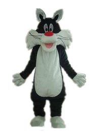2019 Factory Outlets a black cat mascot suit mascot costume for adult to wear