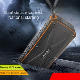 New S610 Outdoor IP66 Waterproof Bluetooth Speaker Card Hands 20W Audio Speaker 3 colors dhl free