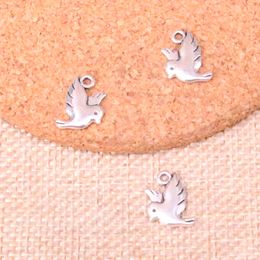 133pcs Charms fly bird 15*11mm Antique Making pendant fit,Vintage Tibetan Silver,DIY Handmade Jewellery