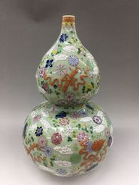 Collectible China Old Decorated Handwork Porcelain Drawing Dowager Fruit Plate