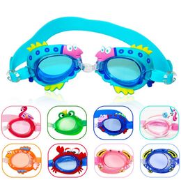 Children Diving goggle Glasses Water underwater diving Equipment cartoon baby Goggles Waterproof and anti-fog swimming glasses