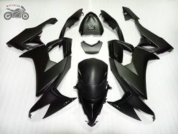 Motorcycle fairings for Kawasaki Ninja 2008 2009 2010 matte black ABS plastic bodywork fairing kit ZX-10R 08 09 10 ZX 10R