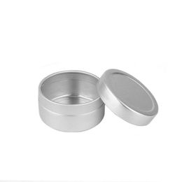 10g empty round Aluminium skin care cream jar 10ml metal lipstick cosmetics packaging container LX3274