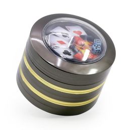 4-Layer 63MM Zinc Alloy Dice and 2 Phnom Penh Smoke Grinder