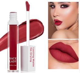 Long Lasting Lipstick Make Up Matte Liquid Lip Stick Non Drying Makeup Nude Red Pigment Waterproof 23 Colours Cosmetic