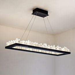 Shop Modern Rectangular Crystal Ceiling Lighting Uk Modern